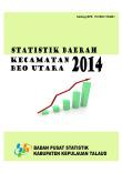 Statistik Kecamatan Beo Utara 2014