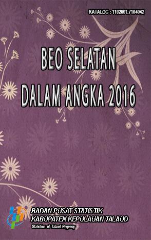 Beo Selatan Subdistrict in Figures 2016