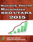 Statistik Kecamatan Beo Utara 2015