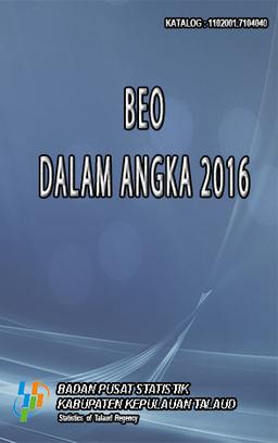 Beo Subdistrict In Figures 2016