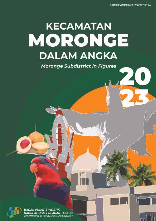 Moronge Subdistrict in Figures 2023